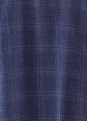 linen wool mix  a-line scrunch shawl collar waistcoat - long