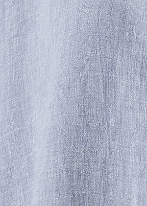 linen caucasus shirt with collar - long