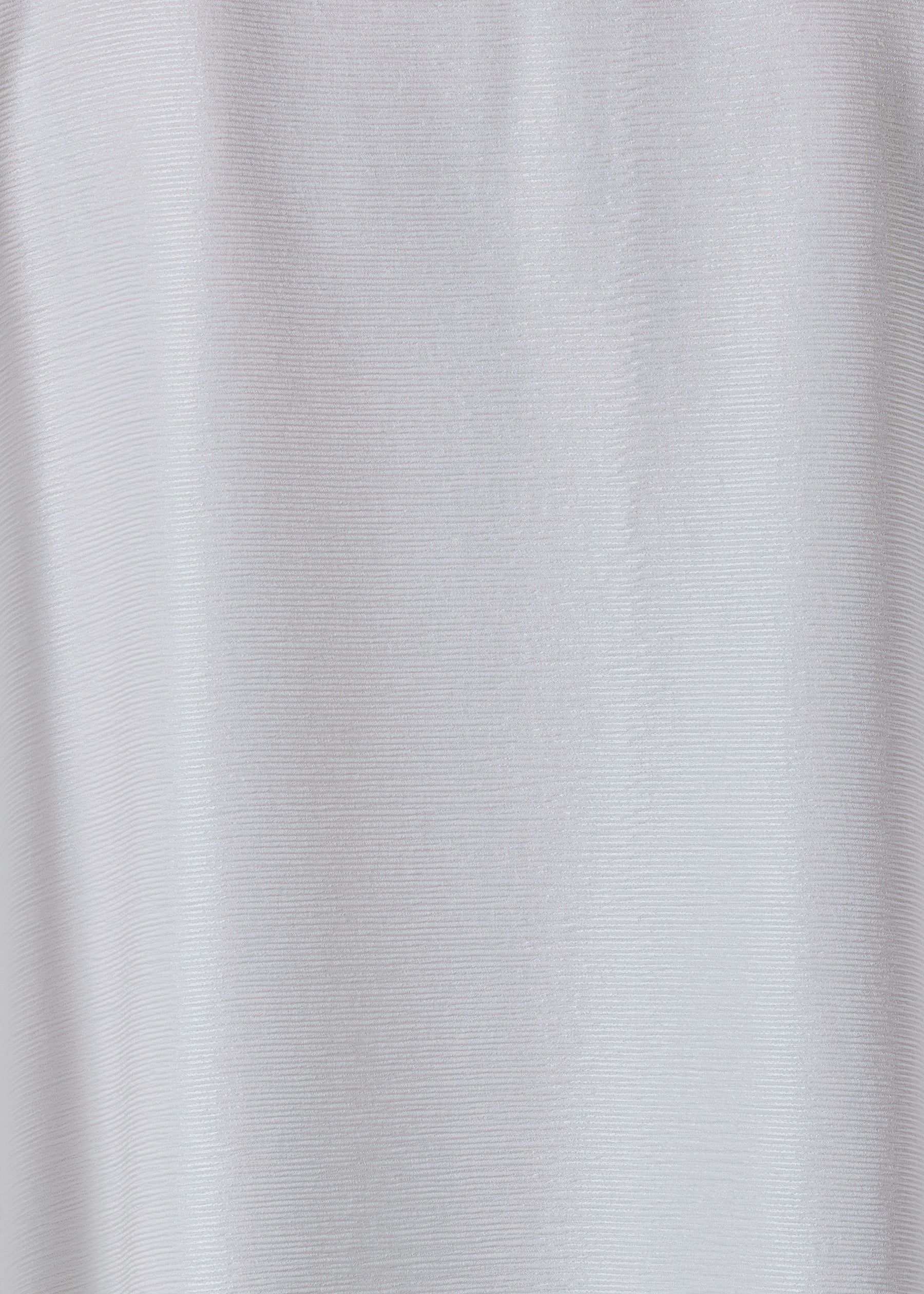 midweight silk plissé dps scoop neck top - long plus (white)
