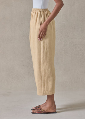 lightweight delave linen japanese trouser (haylight)