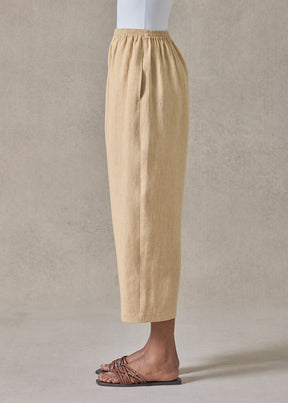 lightweight delave linen japanese trouser (haylight)