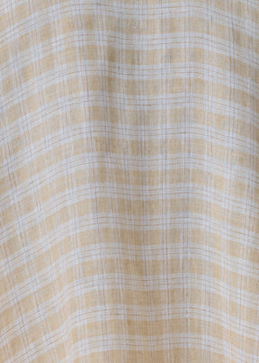 delave linen double pointed sides short sleeve shirt with collar - mid plus (haylight)