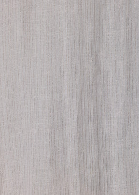 extrafine gold stripe handkerchief linen wide a-line short sleeve shirt dress with collar (natural)