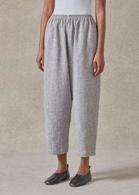 heavyweight delave linen japanese trouser (stone)