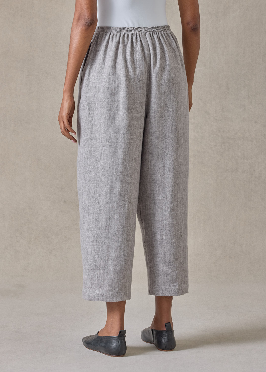 heavyweight delave linen japanese trouser (stone)