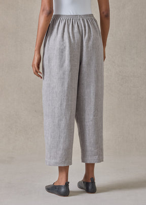 heavyweight delave linen japanese trouser (stone)