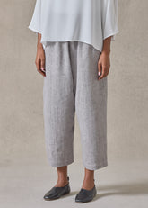heavyweight delave linen japanese trouser (stone)