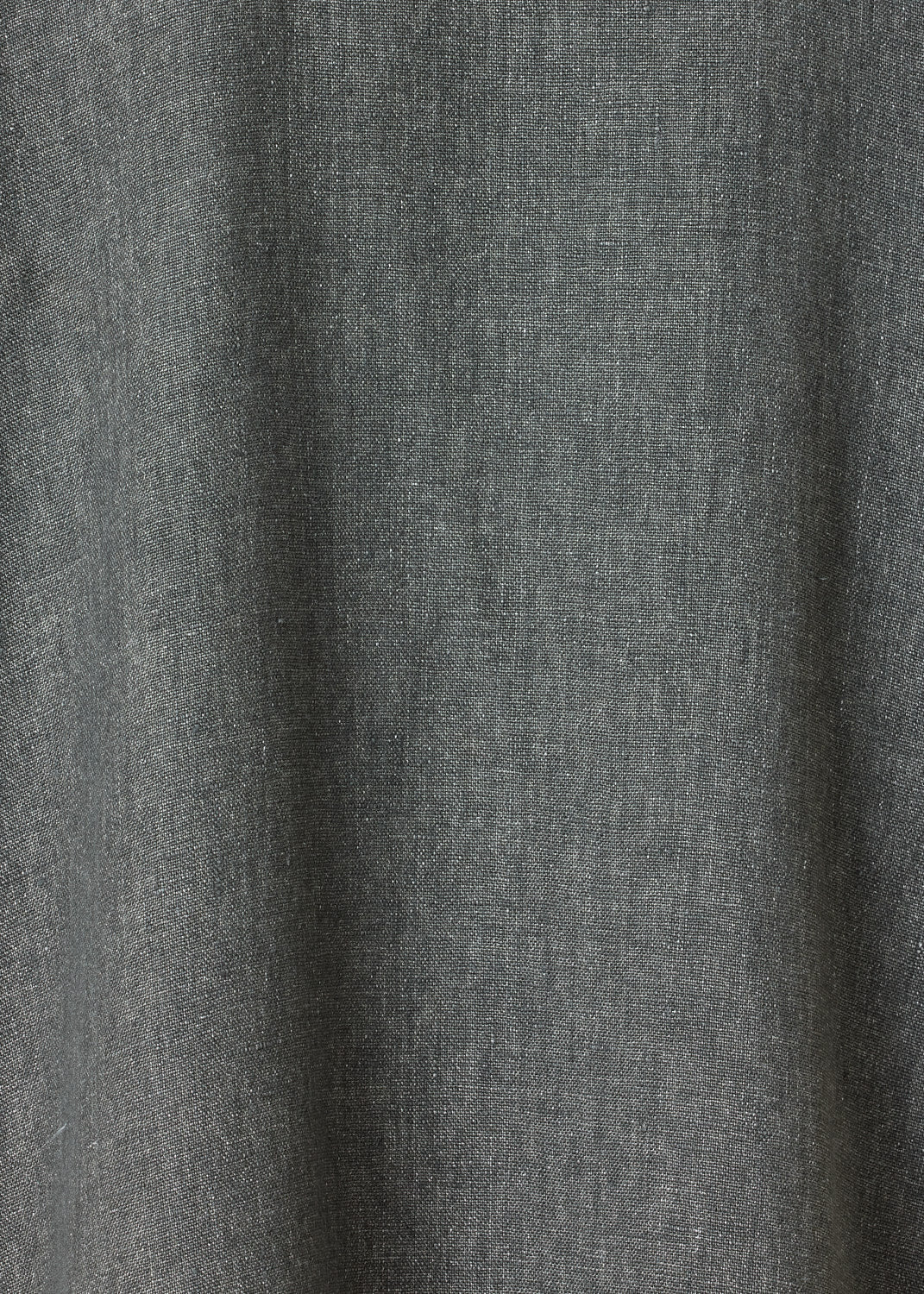 heavyweight delave linen angle to front double stand collar jacket - long (olivedark)