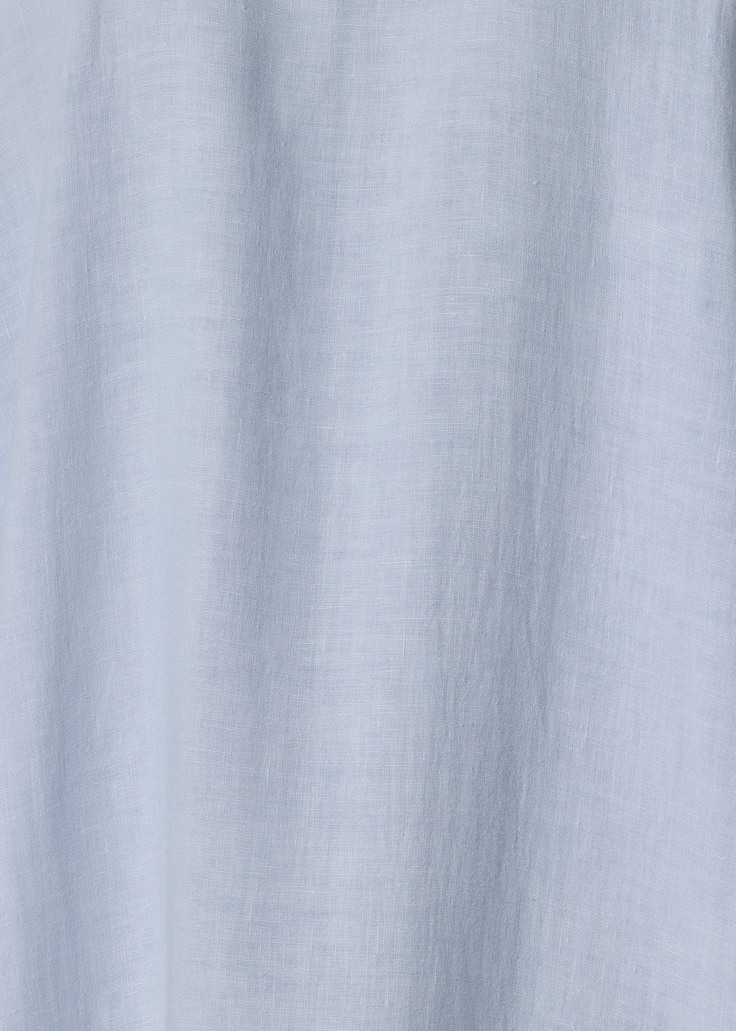 lightweight linen wide a-line shirt dress with collar (bridgertonblue)