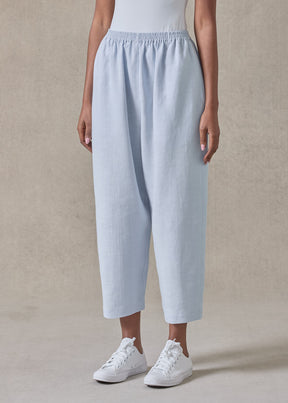 lightweight linen japanese trouser (bridgertonblue)
