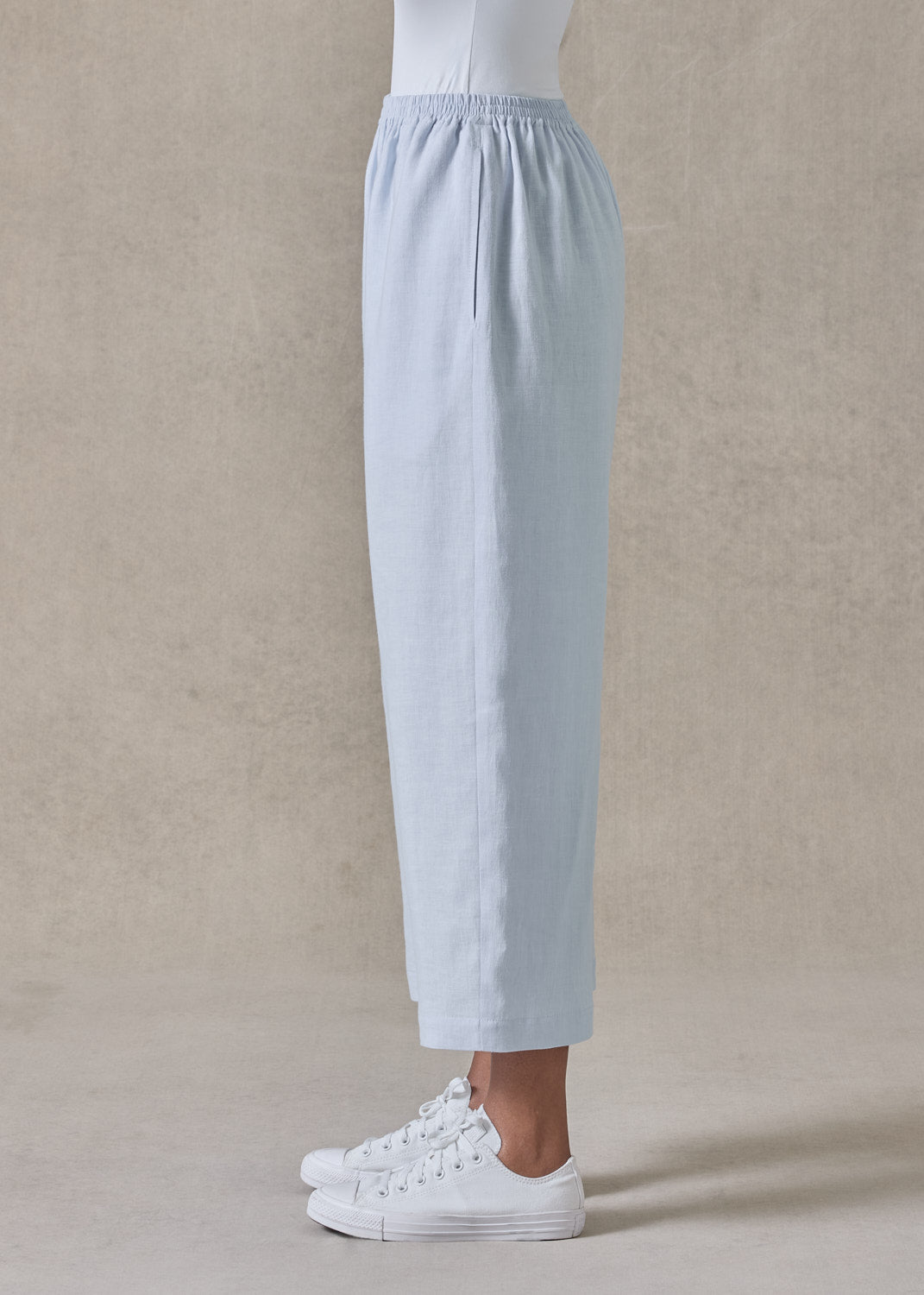 lightweight linen japanese trouser (bridgertonblue)