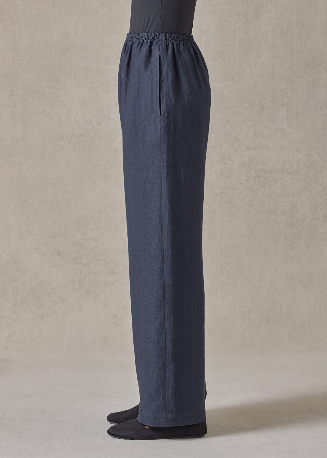 lightweight linen trouser (navydark)
