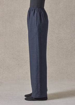 lightweight linen trouser (navydark)