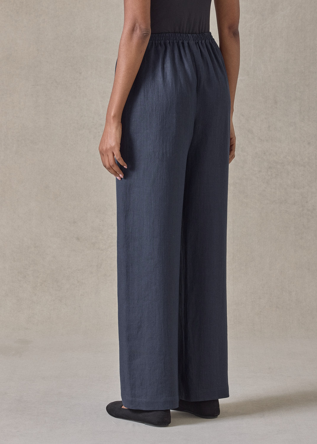 lightweight linen trouser (navydark)