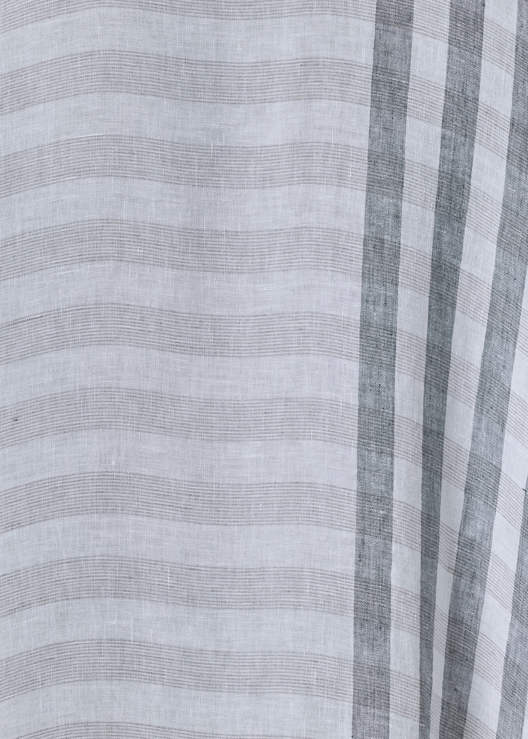 linen wide a-line shirt dress with collar (petrol)