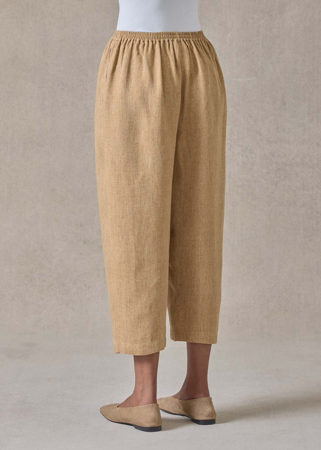 textured linen japanese trouser (goldhay)