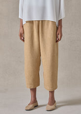 textured linen japanese trouser (goldhay)