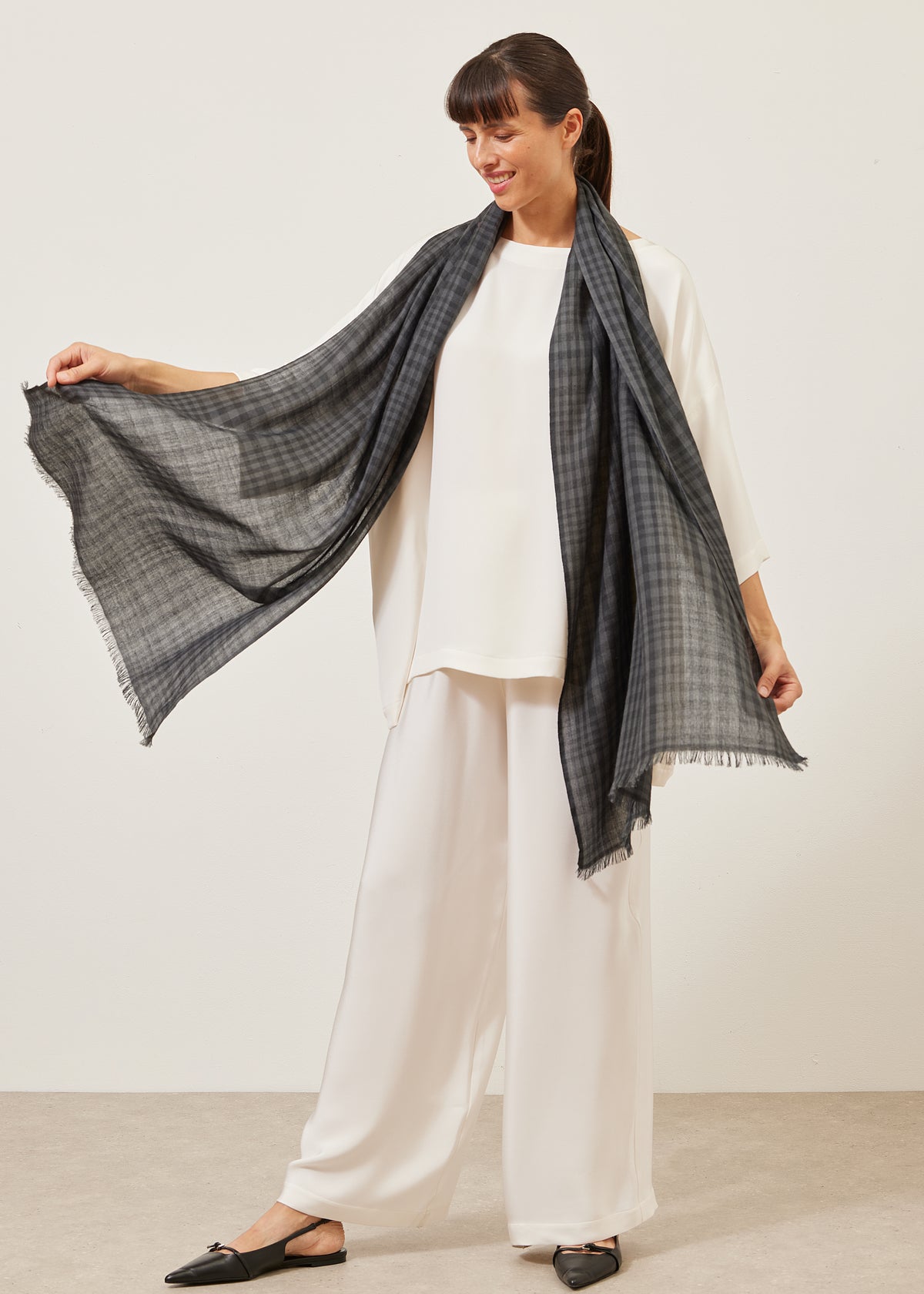 madder plaid scarf