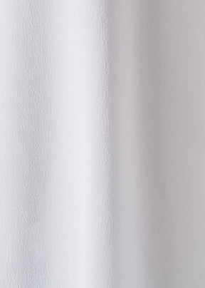 silk pleated shoulder swing shirt with chinese collar - mid plus