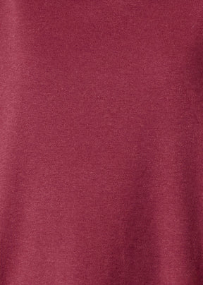 cotton jersey monks top with pouch pocket