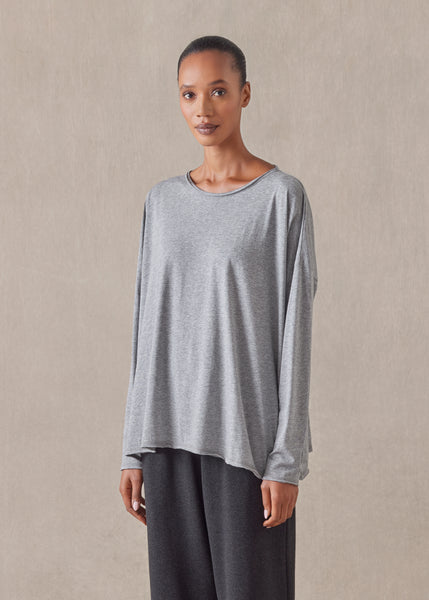 トップス perverze UNDER COLOR LONG TEE Slip Neck Long Tee/Black｜PERVERZE | パーバーズの公式