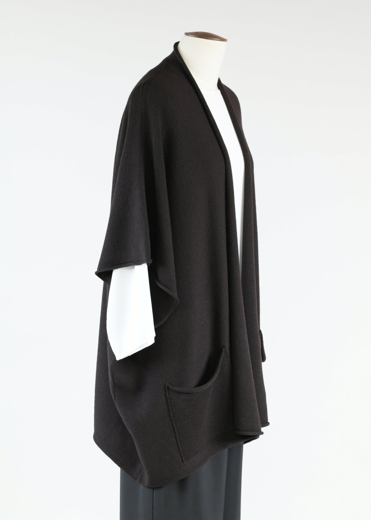 wide rolling front tabard - long plus