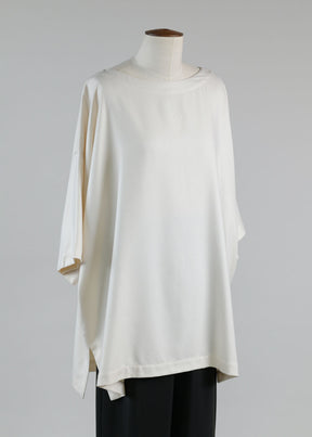 3/4 slv scoop neck tunic - long plus w/slits