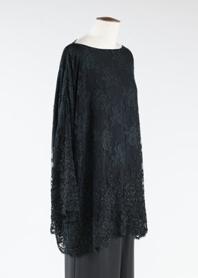 bateau neck tunic - long