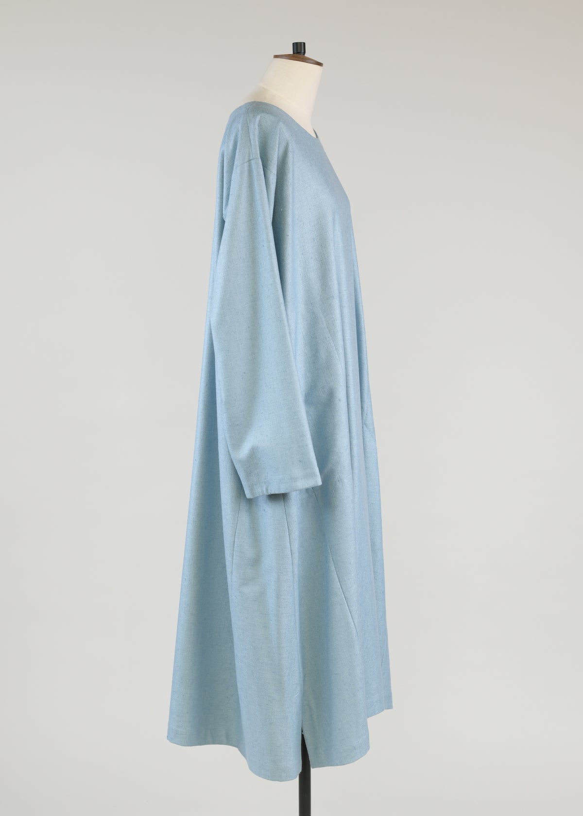 a-line jewel neck dress