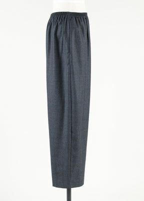 longer japanese trouser with ankle slits