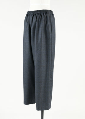 longer japanese trouser with ankle slits
