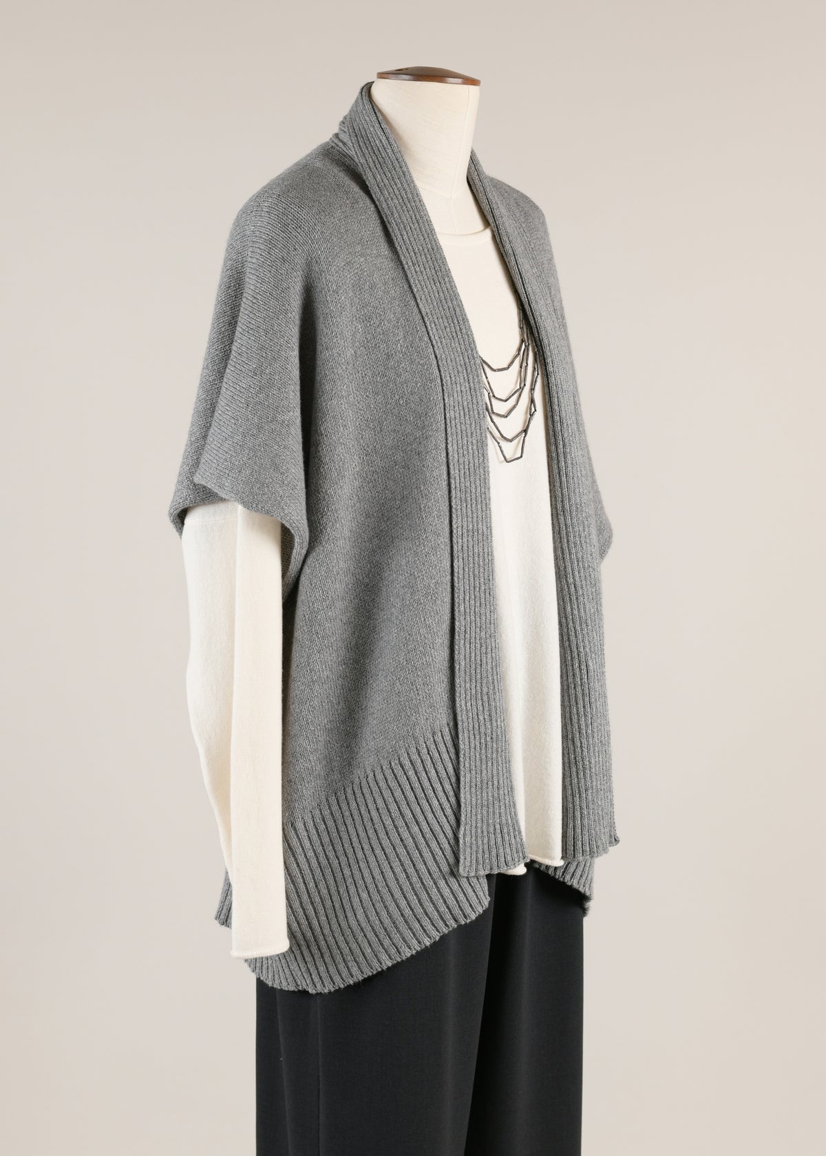 shawl collar tabard - mid plus