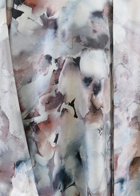 wide longer back bound neck shirt v.long w/slits