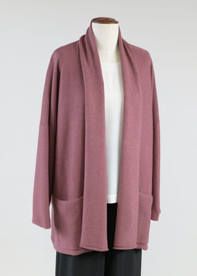 shawl collar cardigan - long