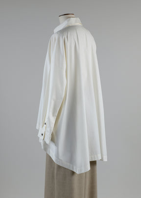 smaller front larger back shirt with collar - mid plus