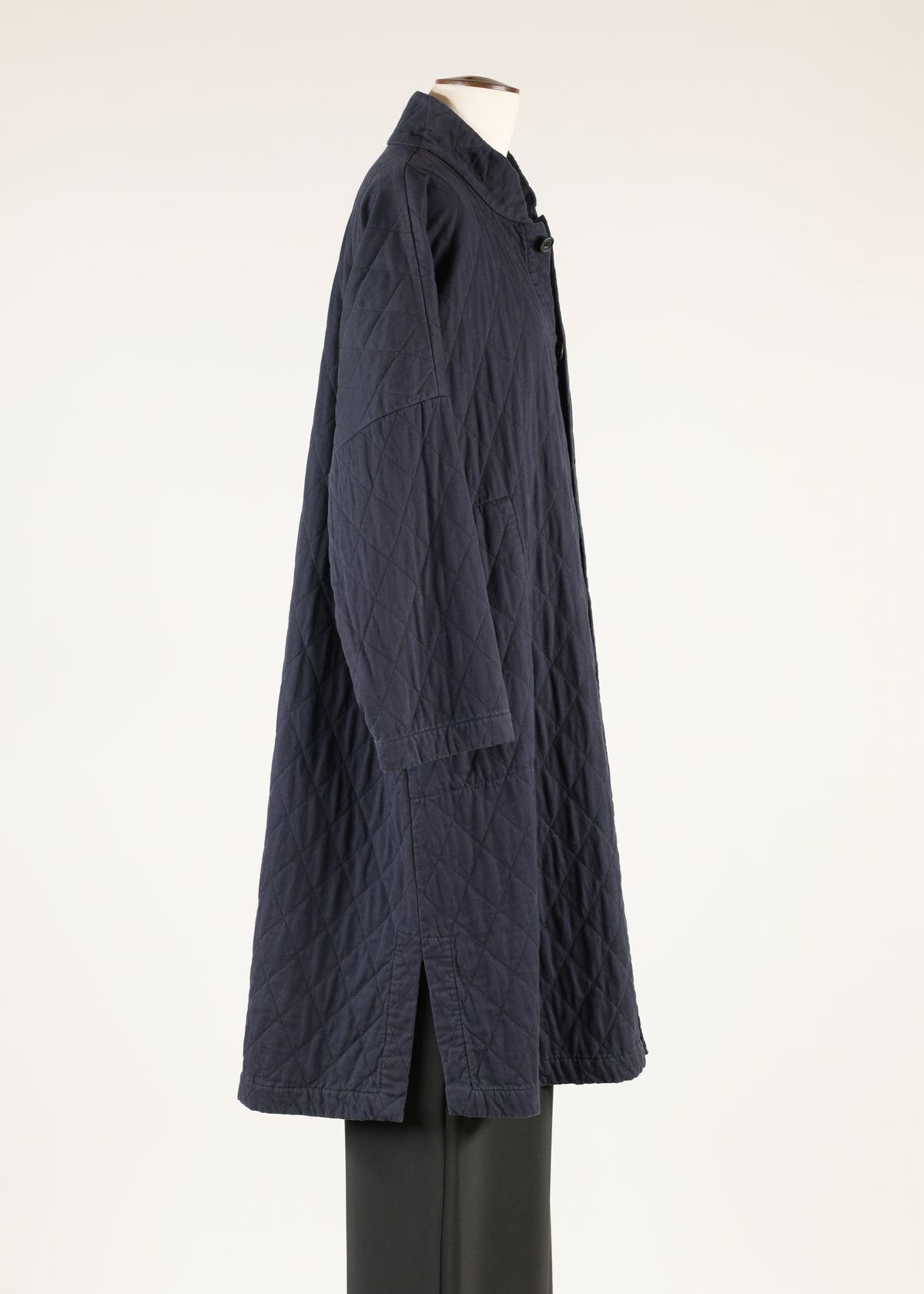 imperial coat with chinese collar - very long