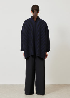 knitted jacket coat cardigan - mid plus