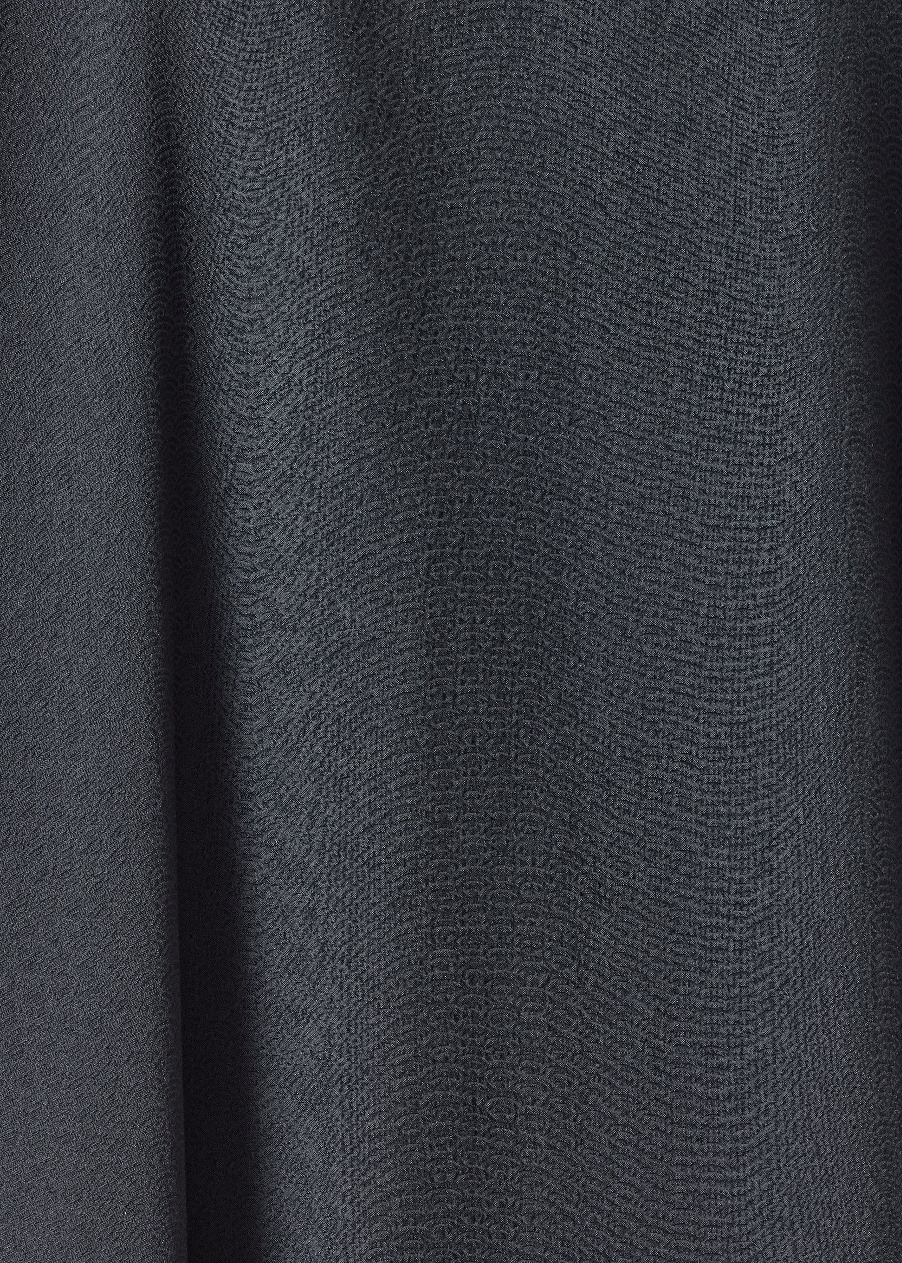 silk wide longer back scrunch neck shirt - mid plus