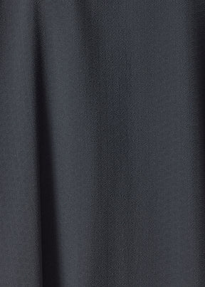 silk wide longer back scrunch neck shirt - mid plus