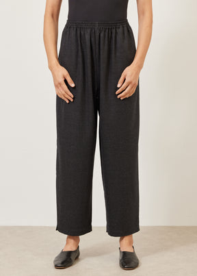 longer japanese trouser with ankle slits