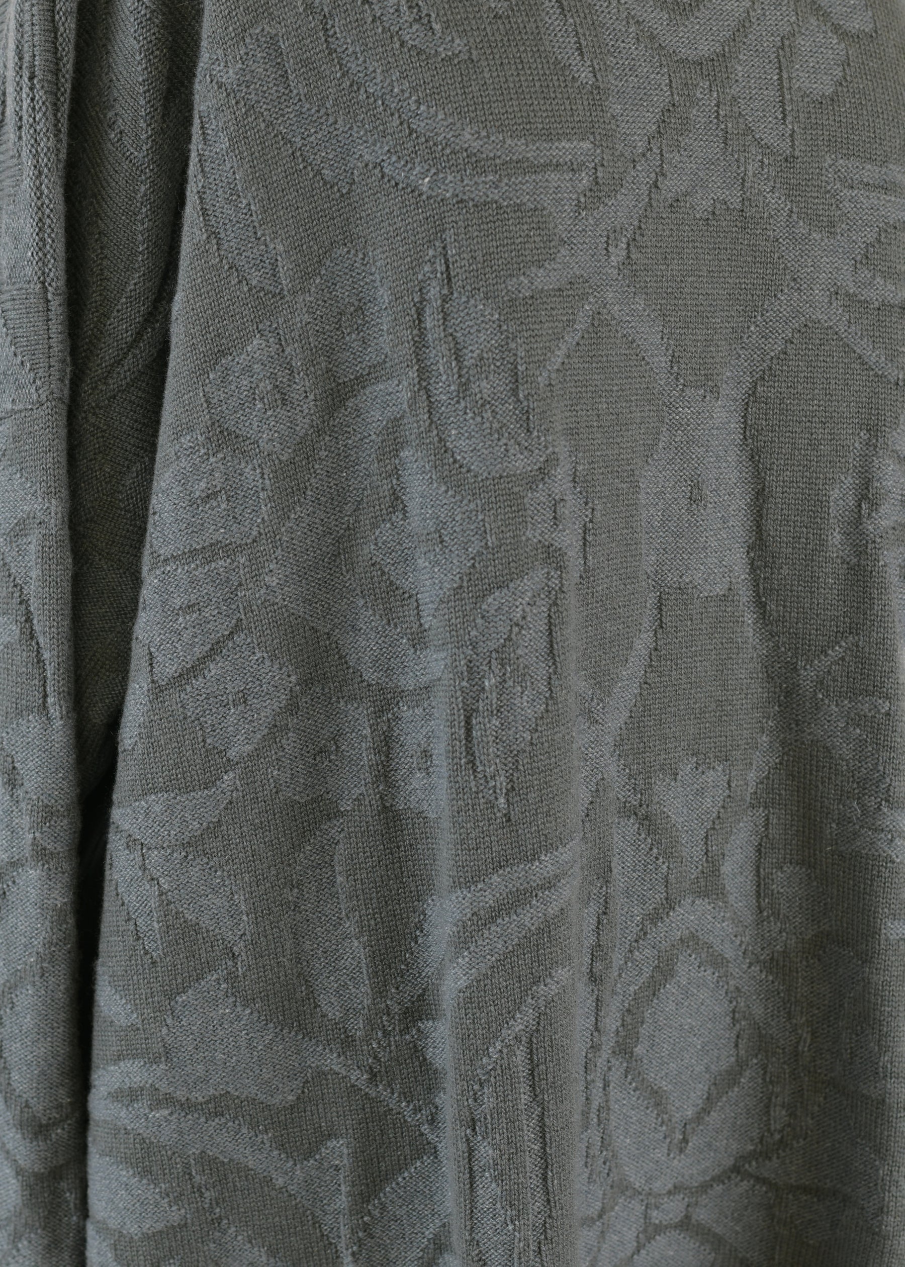 wide a-line scrunch neck dress