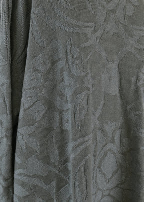 wide a-line scrunch neck dress