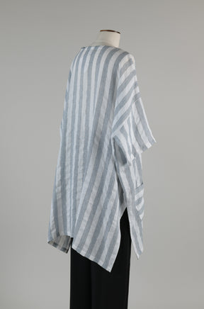 longer back scoop neck t shirt - long plus