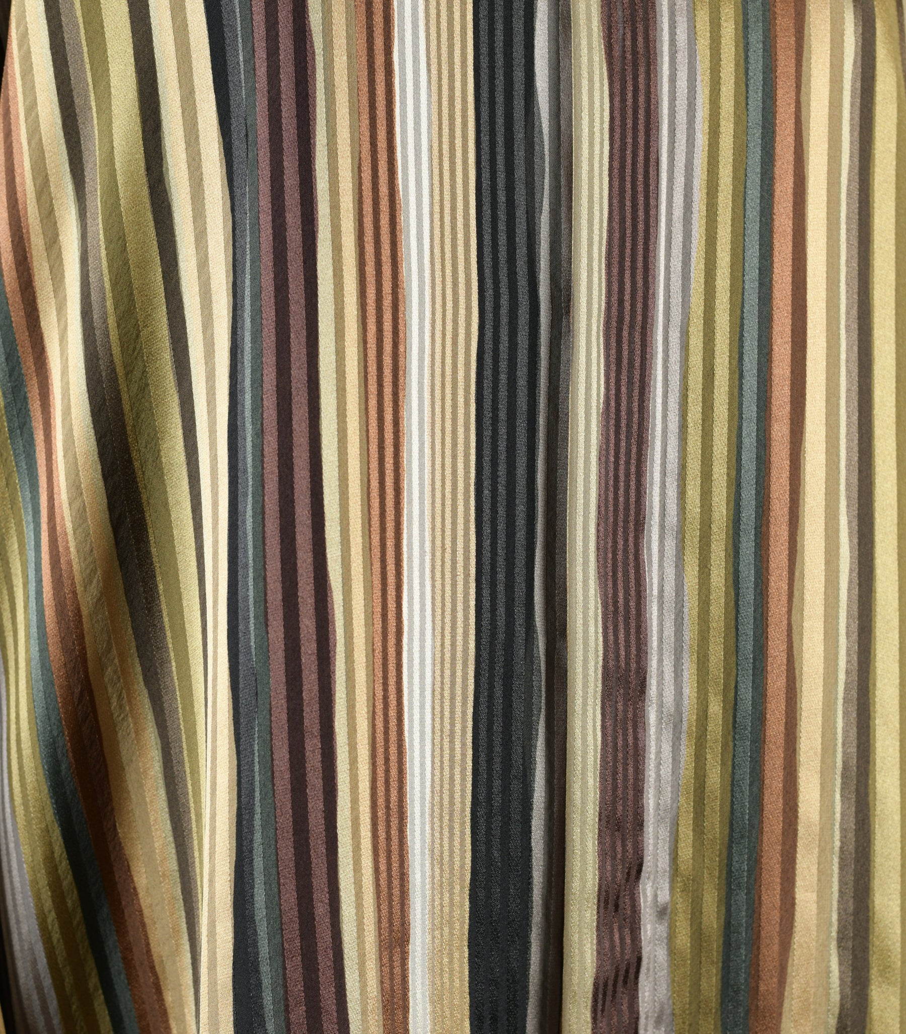 wide bound neck shirt - very long with slits