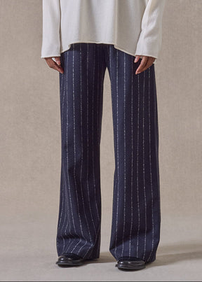 wool cashmere mix trouser (navydark)