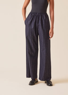 wool cashmere mix trouser