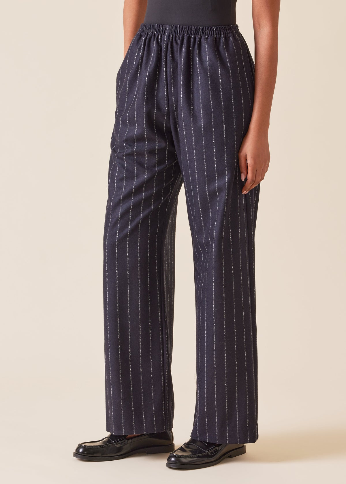 wool cashmere mix trouser