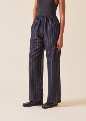 wool cashmere mix trouser