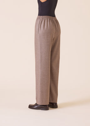 wool silk mix trouser