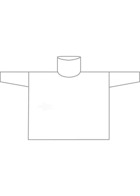 cashmere slim sleeve monks top - long